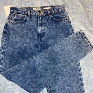 American Apparel Mom Jeans